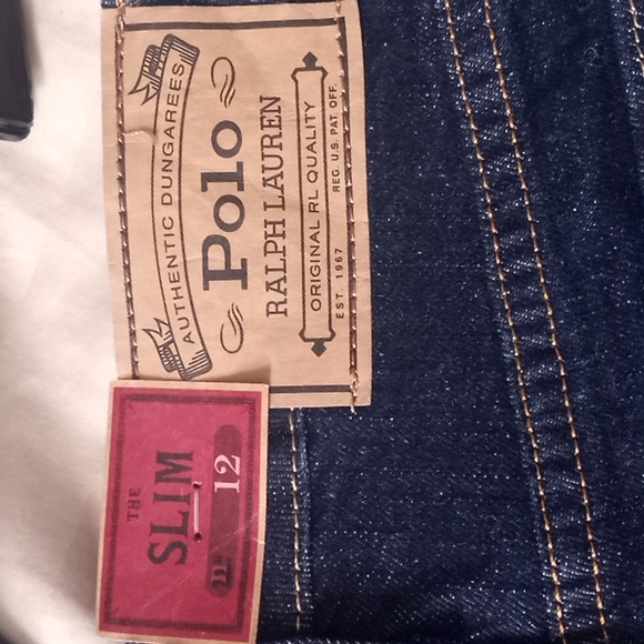 Ralph Lauren slim blue size 12 - Picture 4 of 6